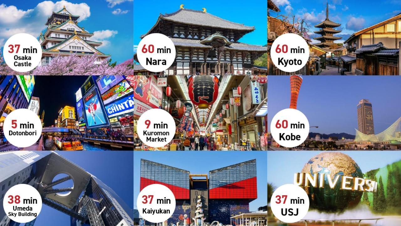 Doutonbori Crystal Hotel أوساكا المظهر الخارجي الصورة